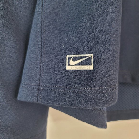 Nike Performance Quarter Zip Dri Fit Navy Blue Men's Size XL 329773-451 - Picture 4 of 8